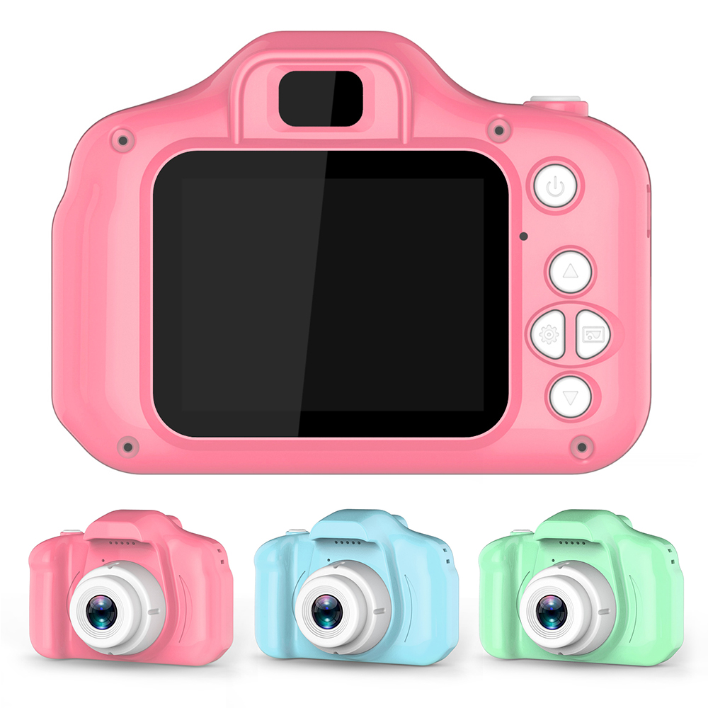 어린이 키즈 카메라 교육 완구 아기 선물 미니 디지털 카메라 1080P 프로젝션 비디오 카메라 2 인치 디스플레이 화면